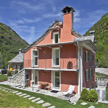 Myverzasca Casa Rossa アパート *